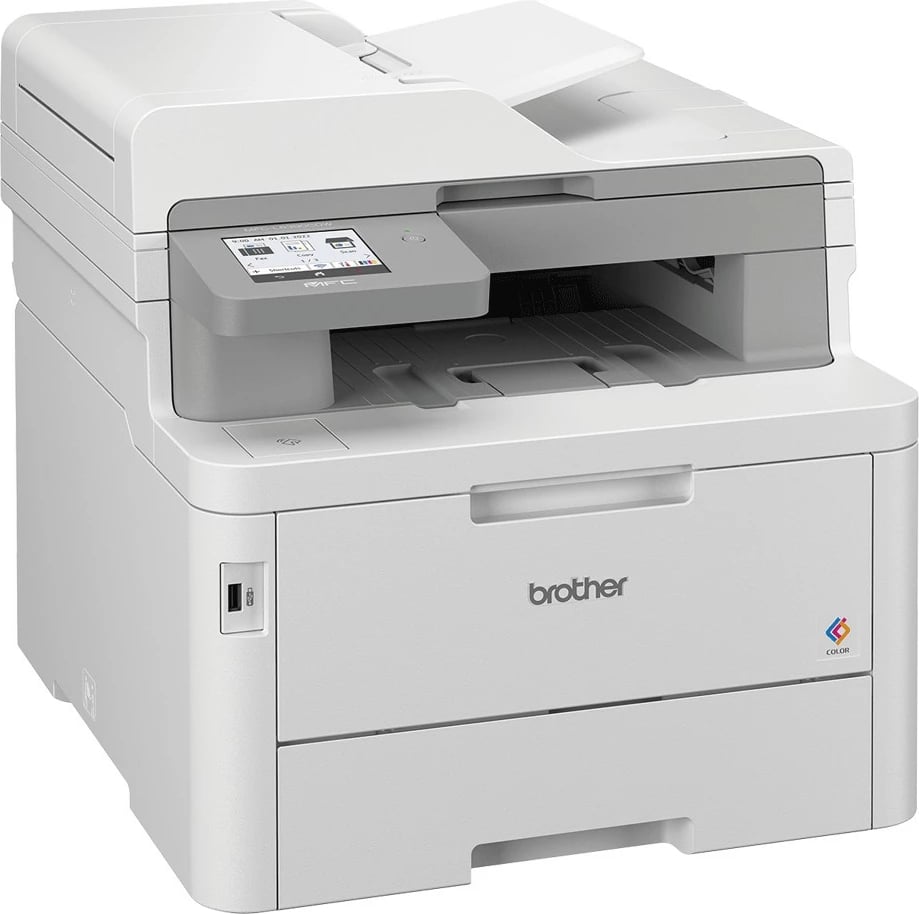 Printer multifunksional Brother MFC-L8390CDW, LED, printim me ngjyra, A4, i bardhë
