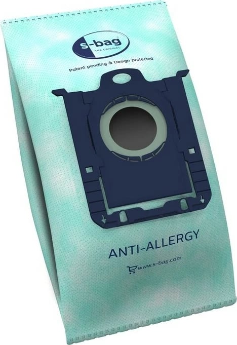 Qese pluhuri AEG GR 206S, Anti-Allergy, 4 copë, blu