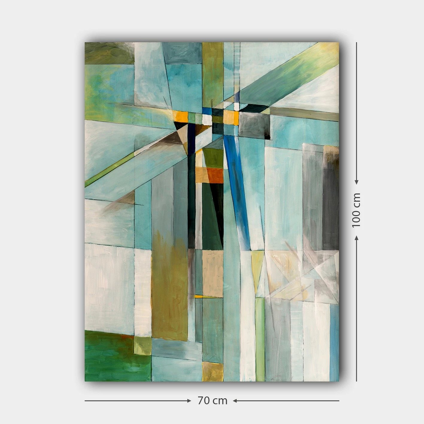 Pikturë dekorative në kanavacë, shumëngjyrëshe, Wallity, 70x100cm, 88601464