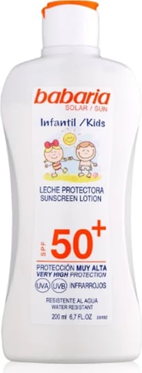 Locion për diell Babaria Sun Kids SPF50+, për fëmijë, 200ml