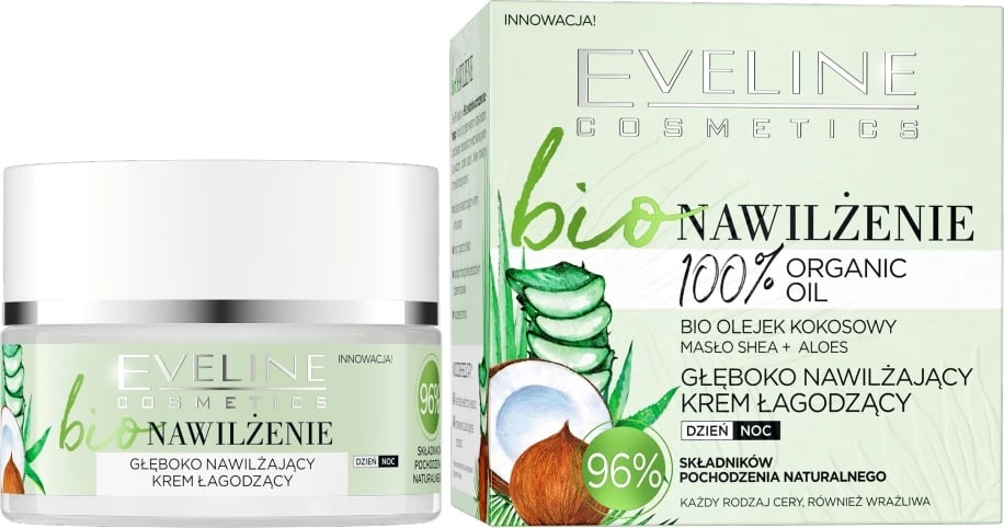 Krem fytyre për femra Eveline Cosmetics Bio Deep Hydration Soothing Cream 50ml