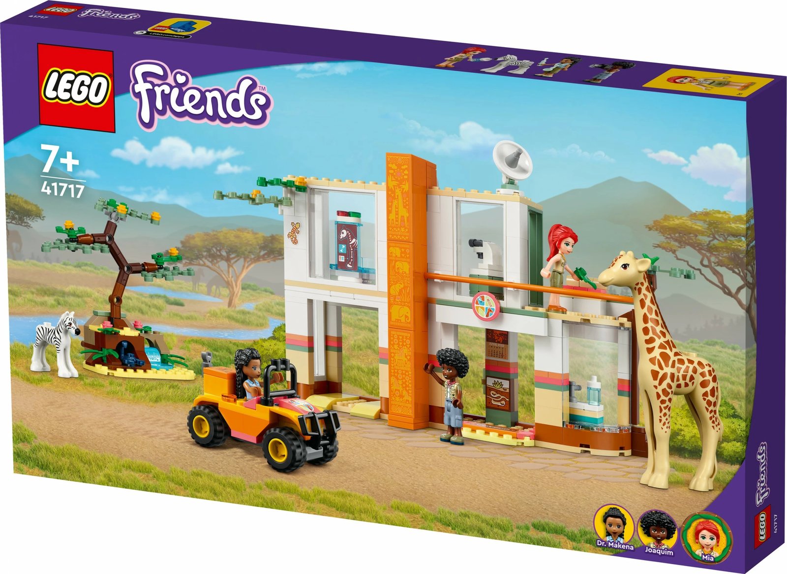 Set ndërtimi LEGO Friends Mia's Wildlife Rescue, 430 pjesë, shumëngjyrësh
