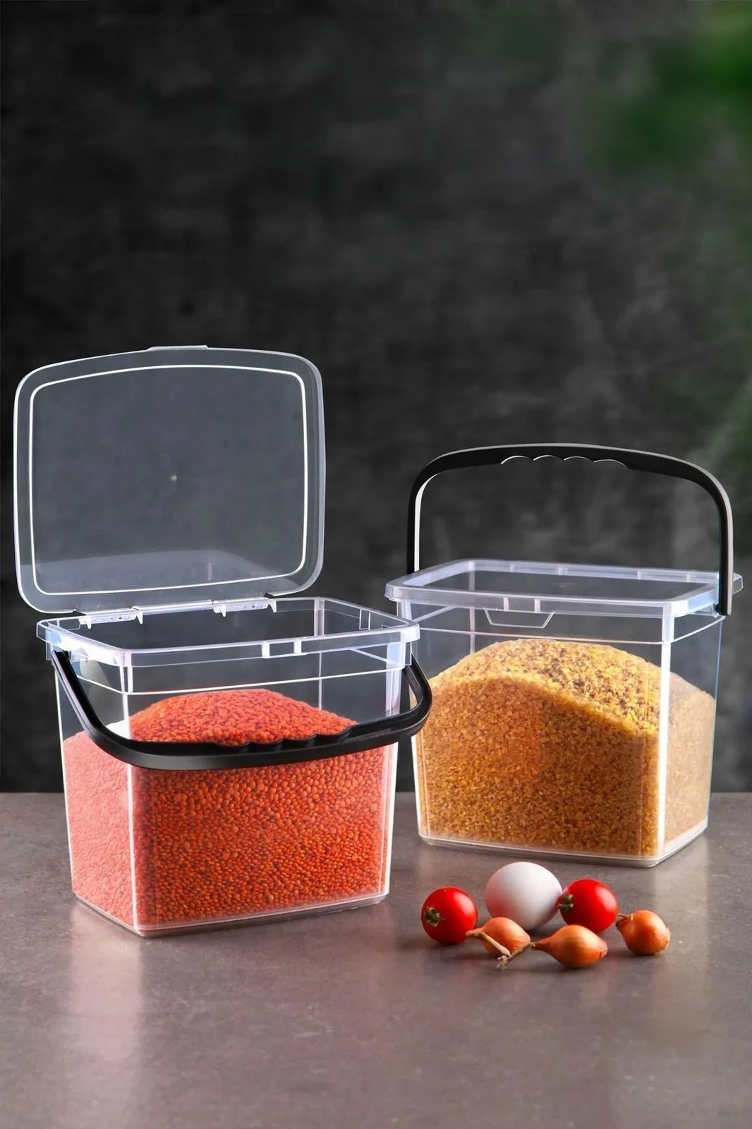 Set kuti për organizim (2 copë), Hermia, MCH10036, transparente