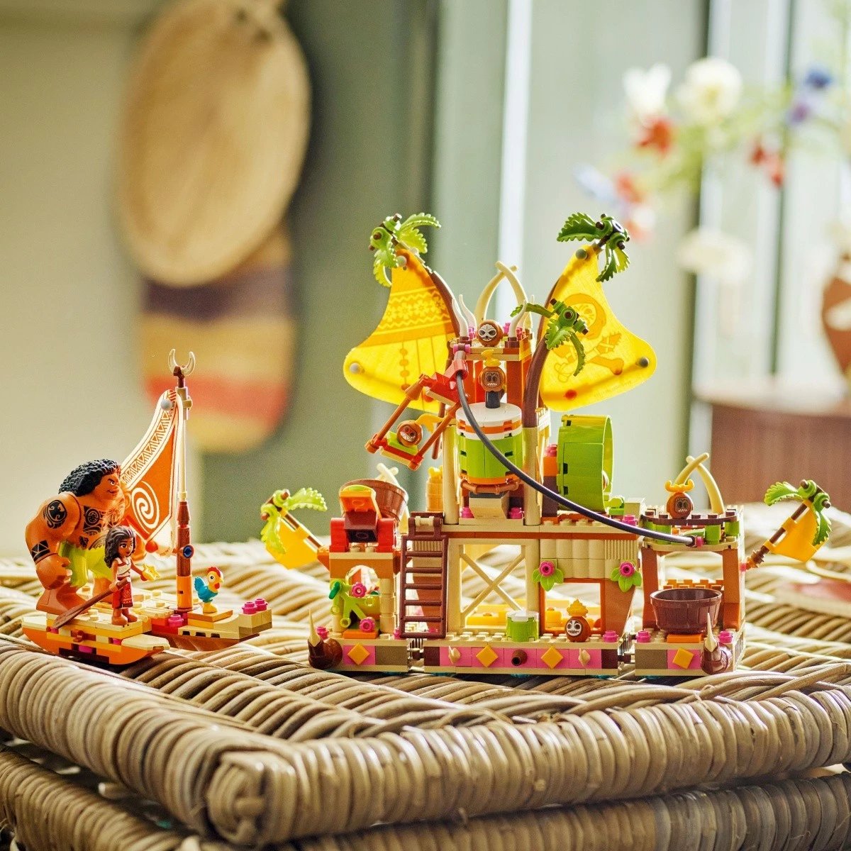 Set LEGO Disney Moana's Boat 43258, 572 pjesë, për fëmijë, shumëngjyrësh
