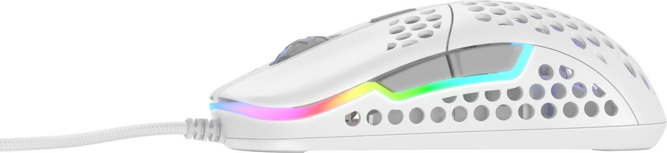 Maus Cherry XTRFY M42, 16000 DPI, Ambidextrous, USB Type-A, Bardhë