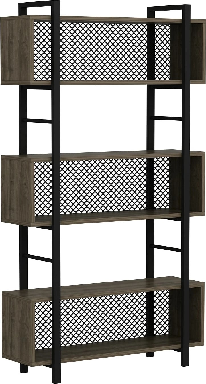 Raft librash modern industrial, ngjyrë arre, Hanah Home, Still