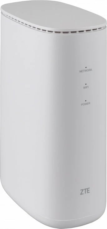 Router ZTE MF289F desktop LTE CAT.20, WiFi Mesh, 2 porta RJ45, 1 portë RJ11, Bardhë