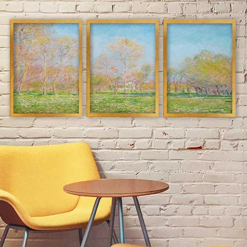 Pikturë dekorative me kornizë (3 copë), Wallity, 3AC_UN3896329_3545