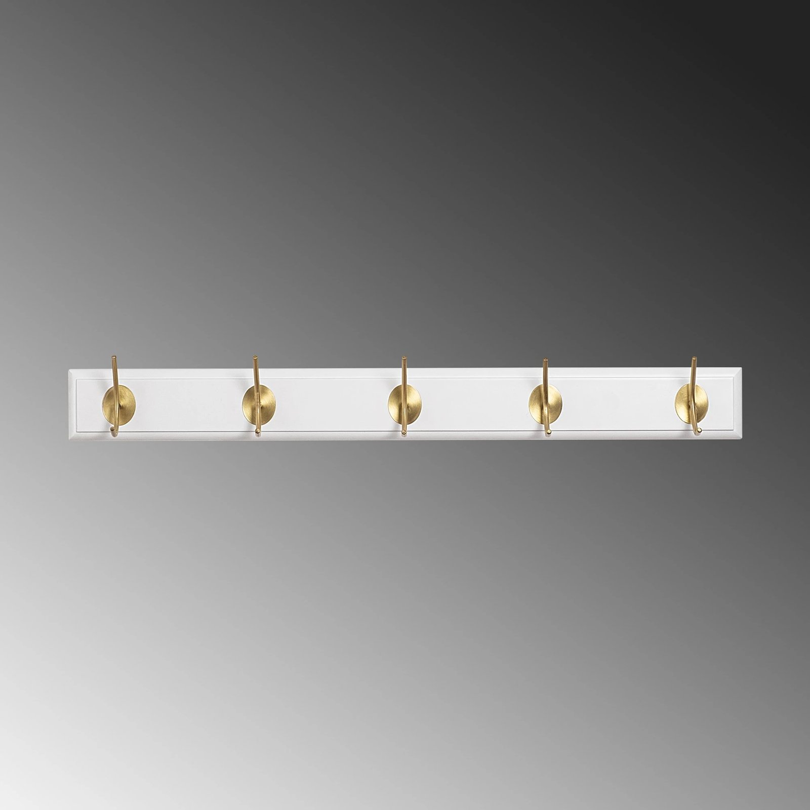 Varëse muri prej druri, ngjyrë e bardhë dhe ari, Skye Decor, ASK-005