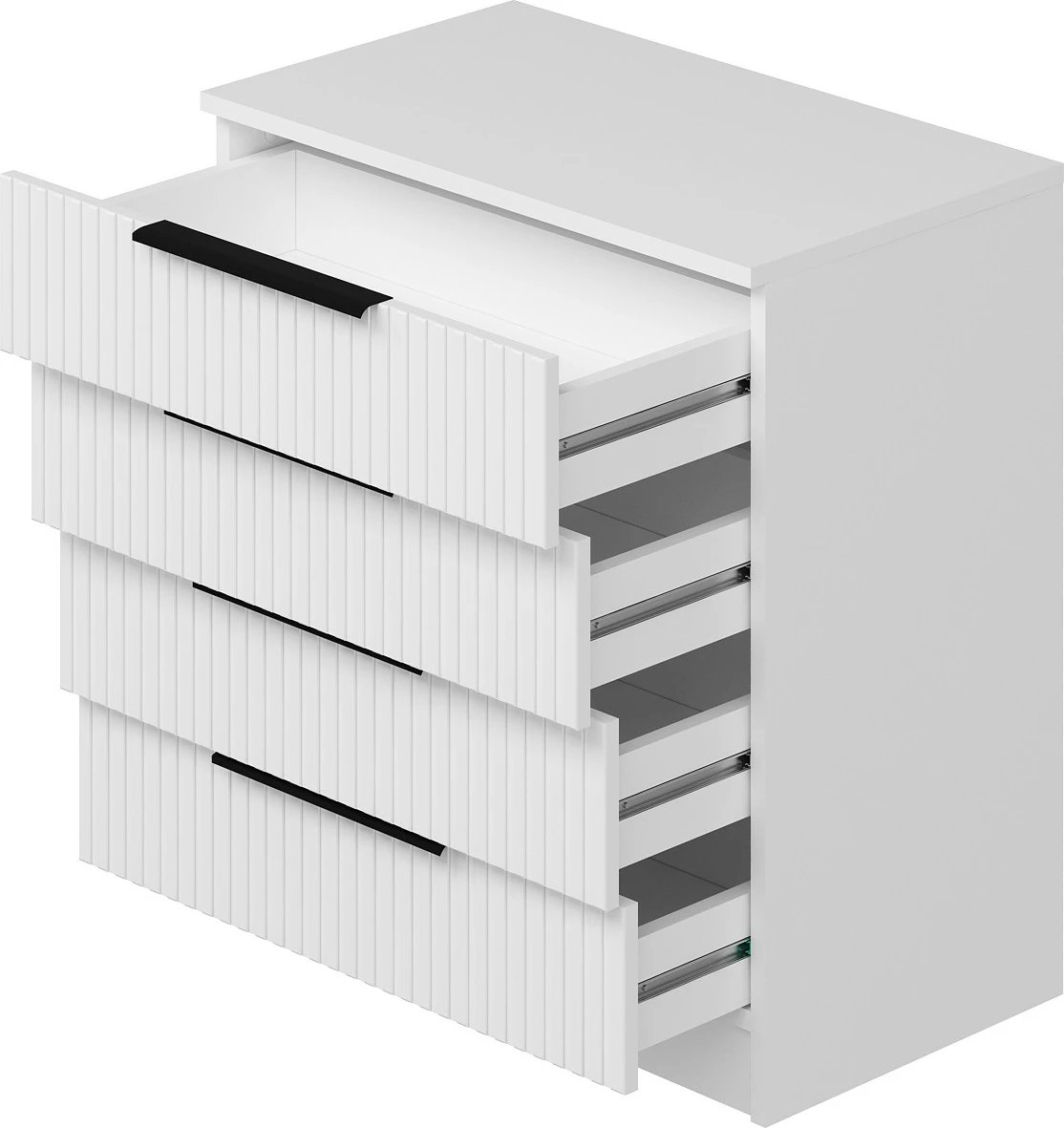 Komodë Hanah Home, Kale, e bardhë, 7912