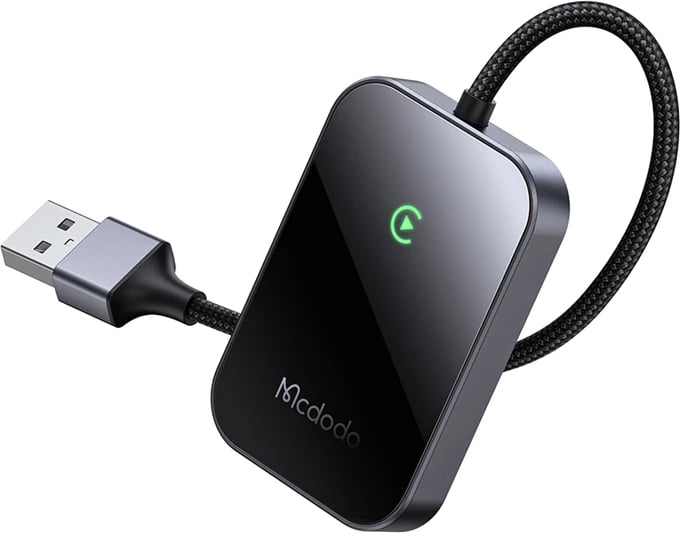 Adapter wireless CarPlay Mcdodo CA-7210 me kabllo USB, i zi