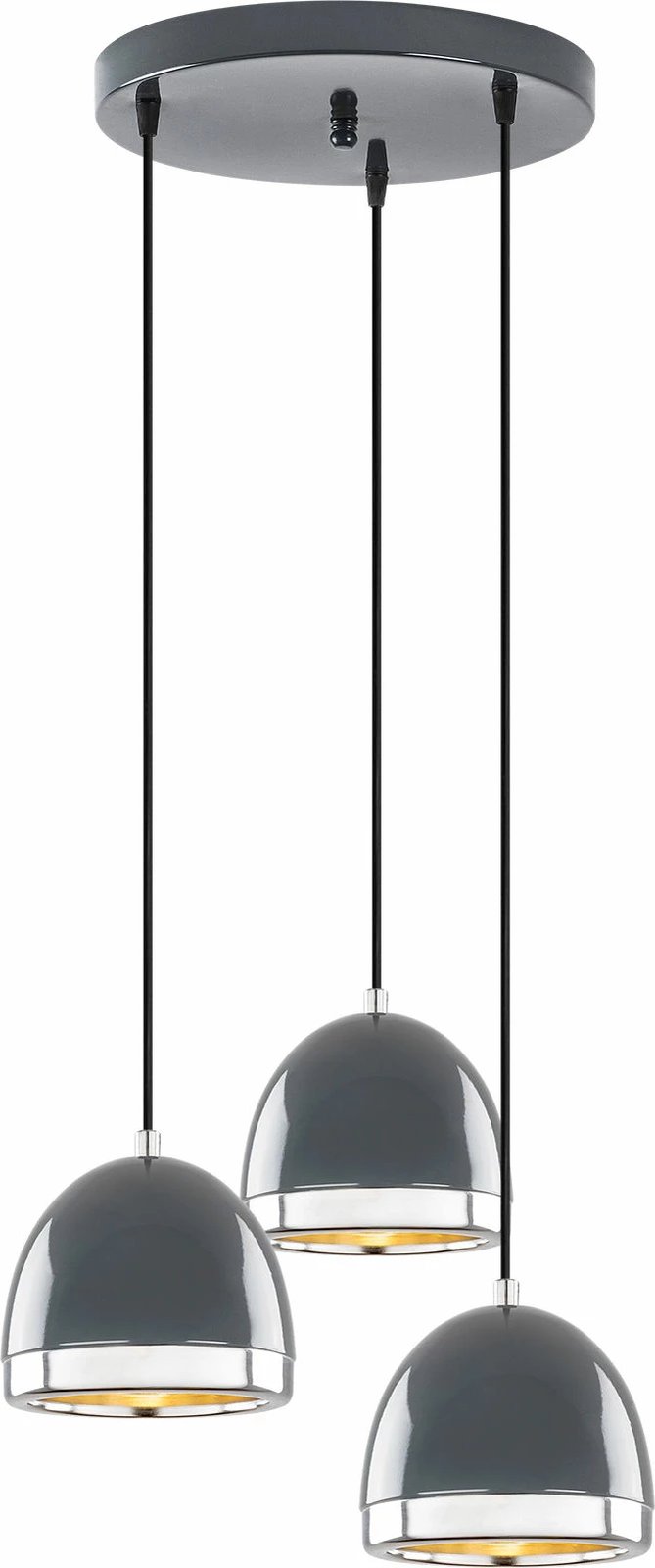 Llambë varëse moderne, ngjyrë antracit, Mugo - 10660