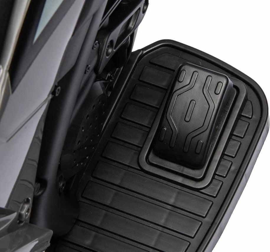 Moto elektrike fëmijësh, Milly Mally Honda CRF 450R, 6V 4.5Ah 30W, shpejtësi 2.5-3 km/h, ngarkesa 25 kg, gri