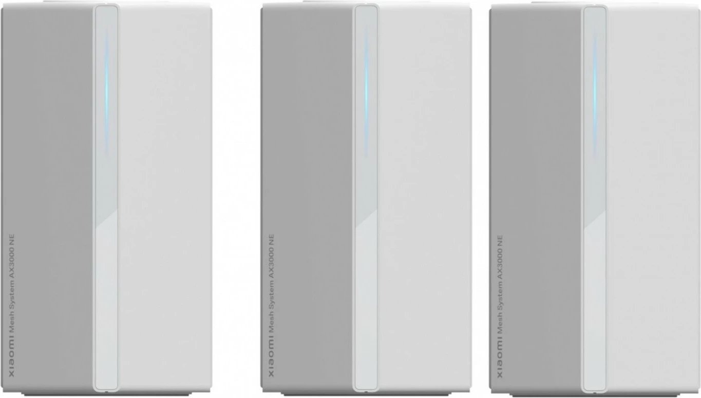 Kasë rrjeti Xiaomi Mesh System AX3000 NE, 3 copë, e bardhë