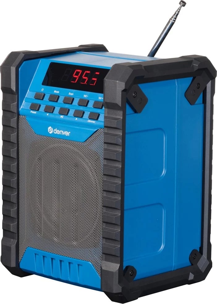 Transmetues FM Denver WRB-60, Bluetooth, Blu