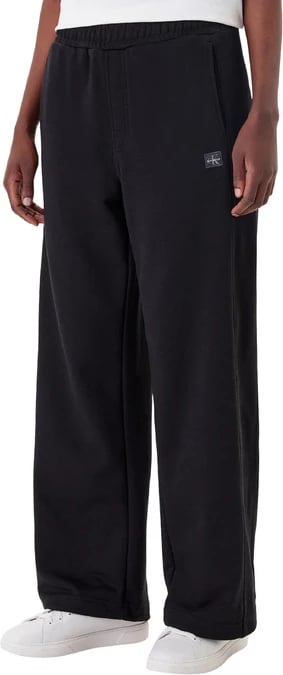 Pantallona Calvin Klein Jeans femra, të zeza