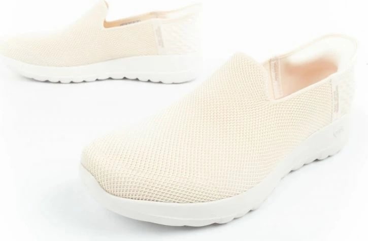 Atlete për femra Skechers, bezhë