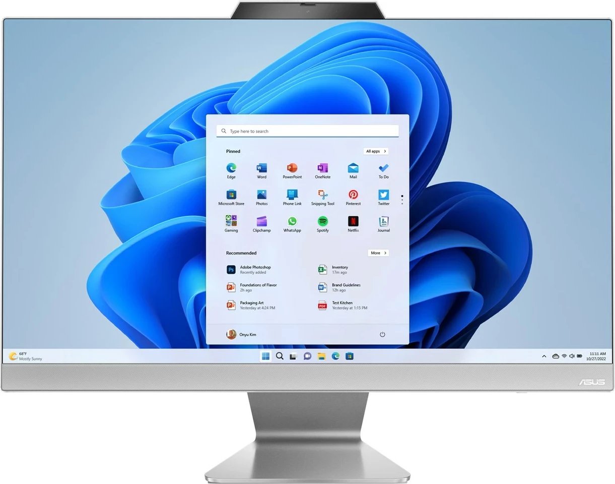 Kasë All-in-One ASUS E3402WVAK-WPC043X, Intel Core i5-1335U, 16 GB RAM, 512 GB SSD, 23.8", Bardhë