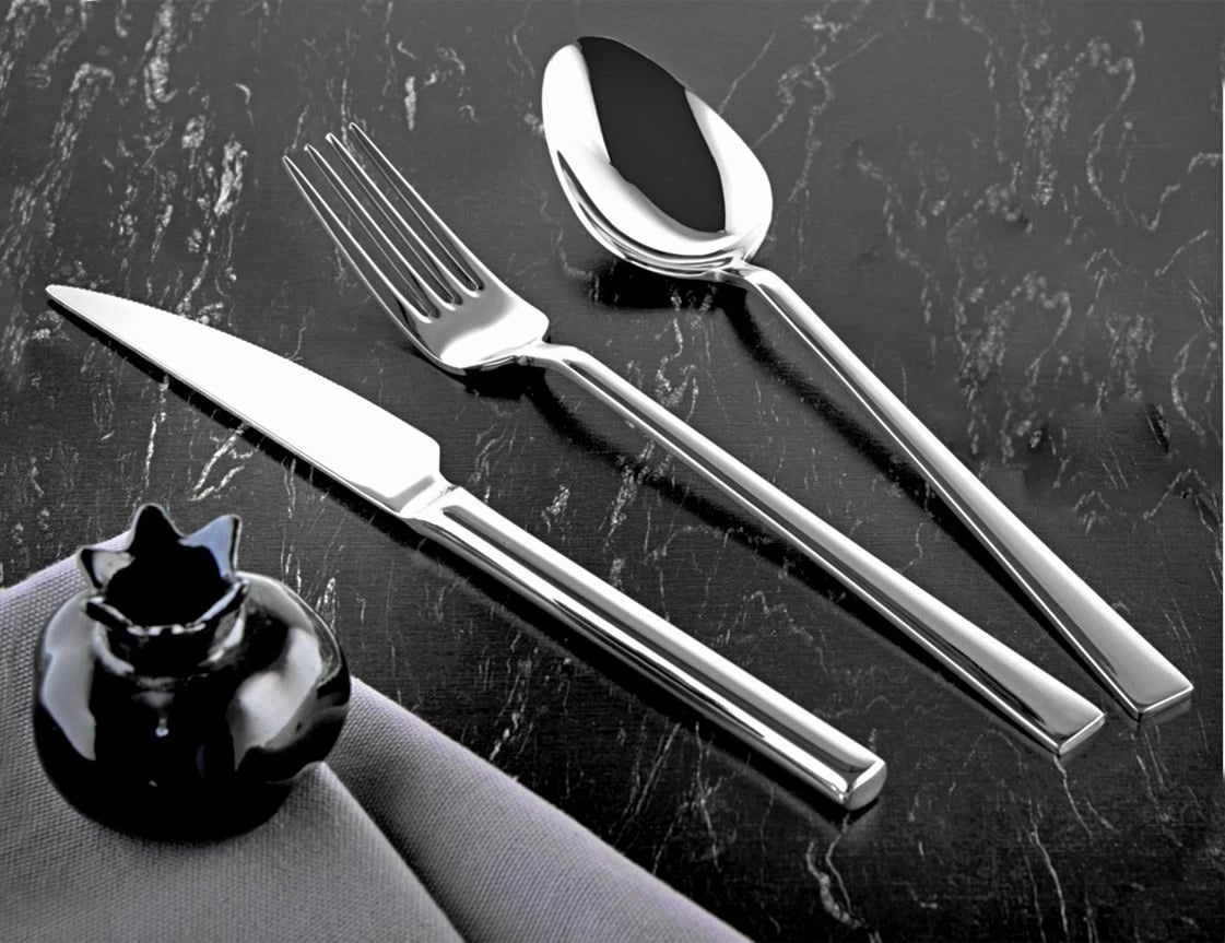 Set lugë, pirunë e thika (36 copë), Hermia Concept, Hüma310, ngjyrë argjendi