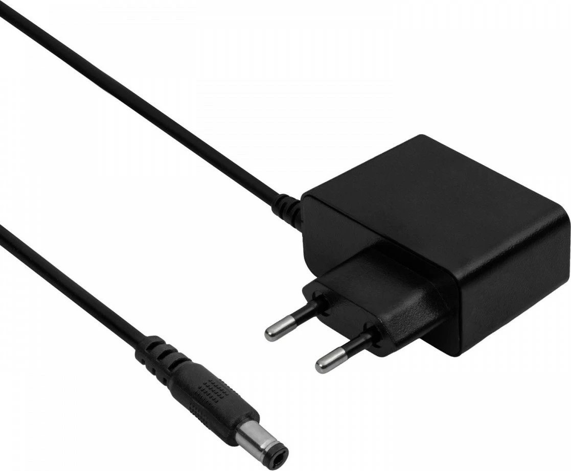 karikues rryme Akyga AK-PD-27 18V 0.5A 9W për fshesë me korrent Bosch Flexxo/Readyy'y, i zi