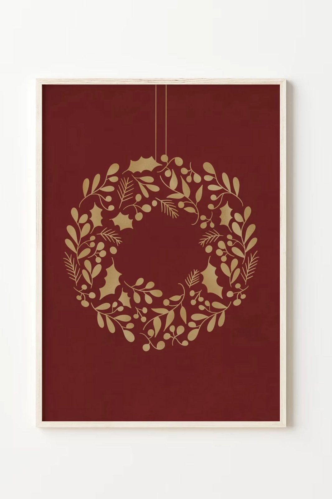 Set pikturash dekorative me kornizë, 3 copë, Wallity, Nwyearmdl10