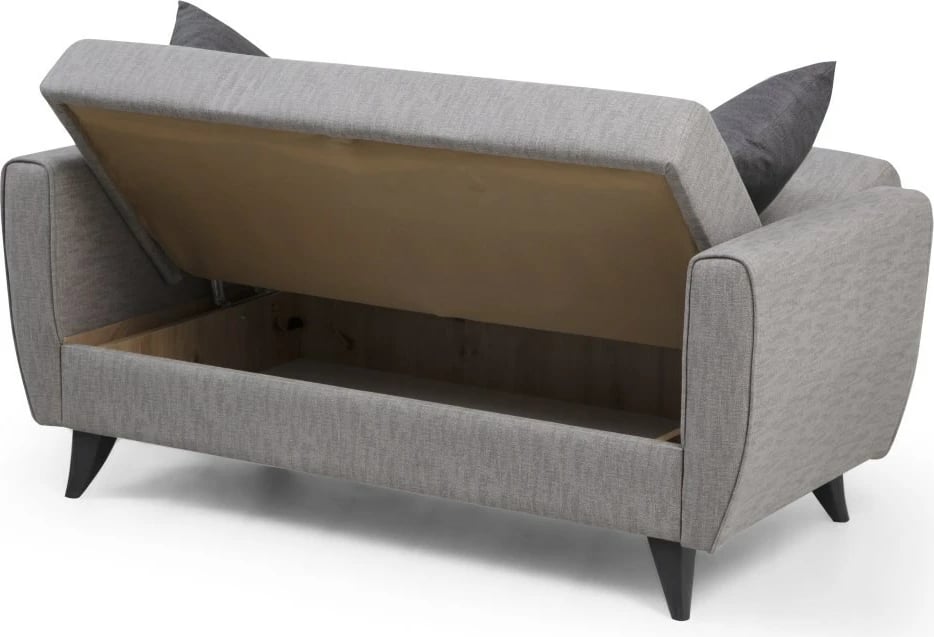 Divan-krevat dy vendësh, Atelier del Sofa, Zaden, gri e çelët