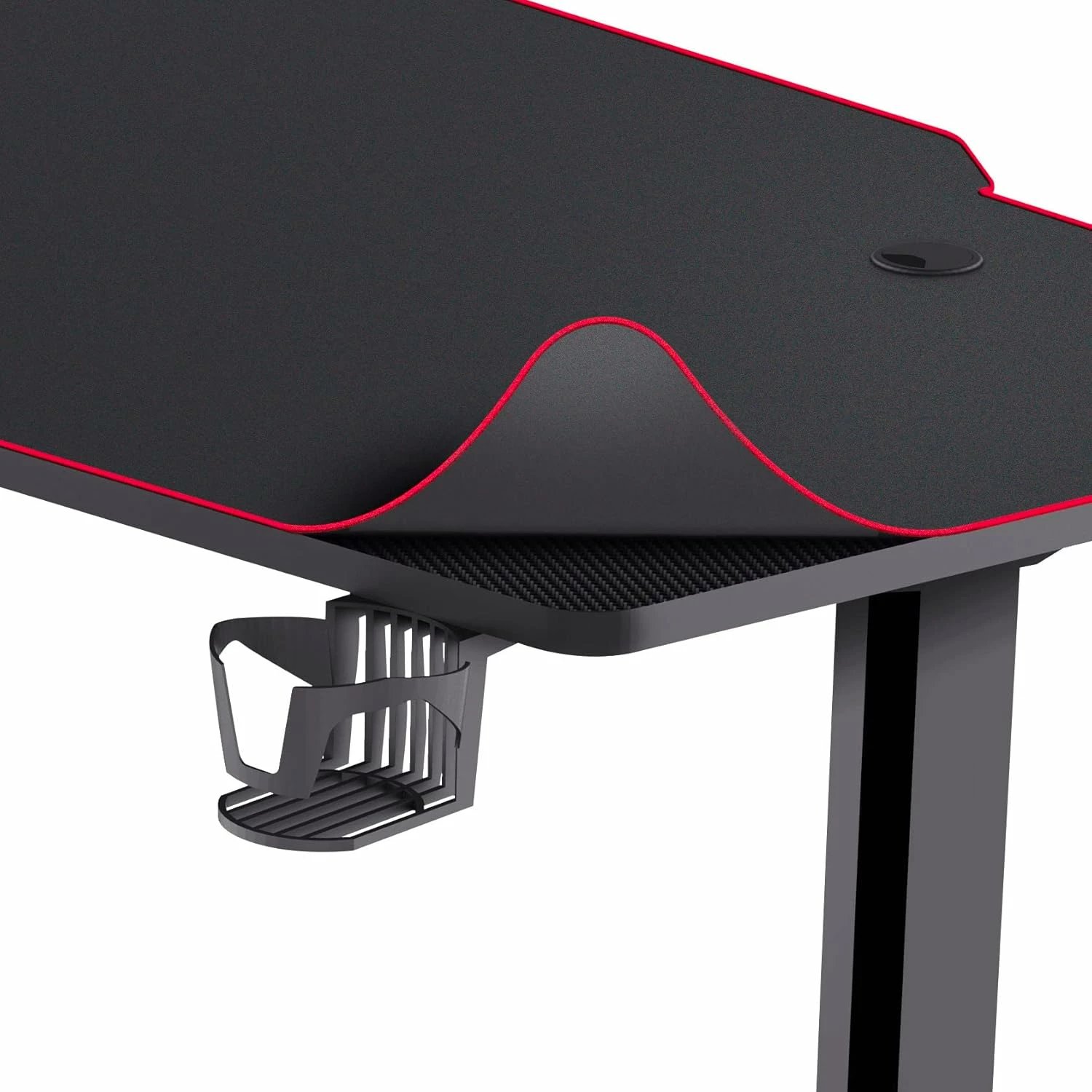 Tavolinë Trust Gaming GXT1175, Imperius, XL, e zezë