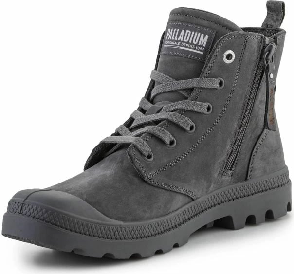 Këpucë Palladium Pampa HI Zip Nbk për meshkuj dhe femra, gri