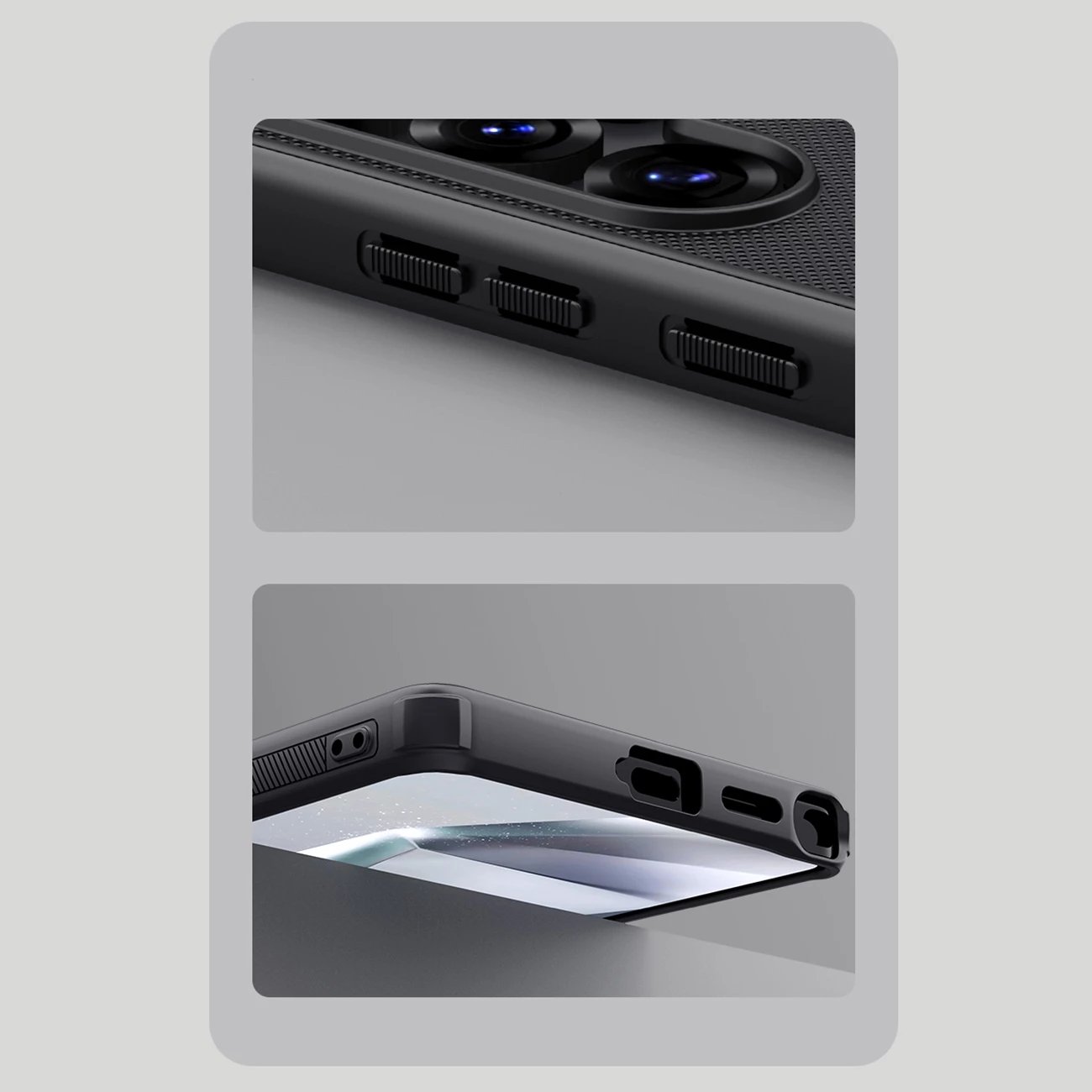 Mbështjellës Nillkin Super Frosted Shield Pro Magnetic për Samsung Galaxy S25 Ultra, MagSafe, i zi