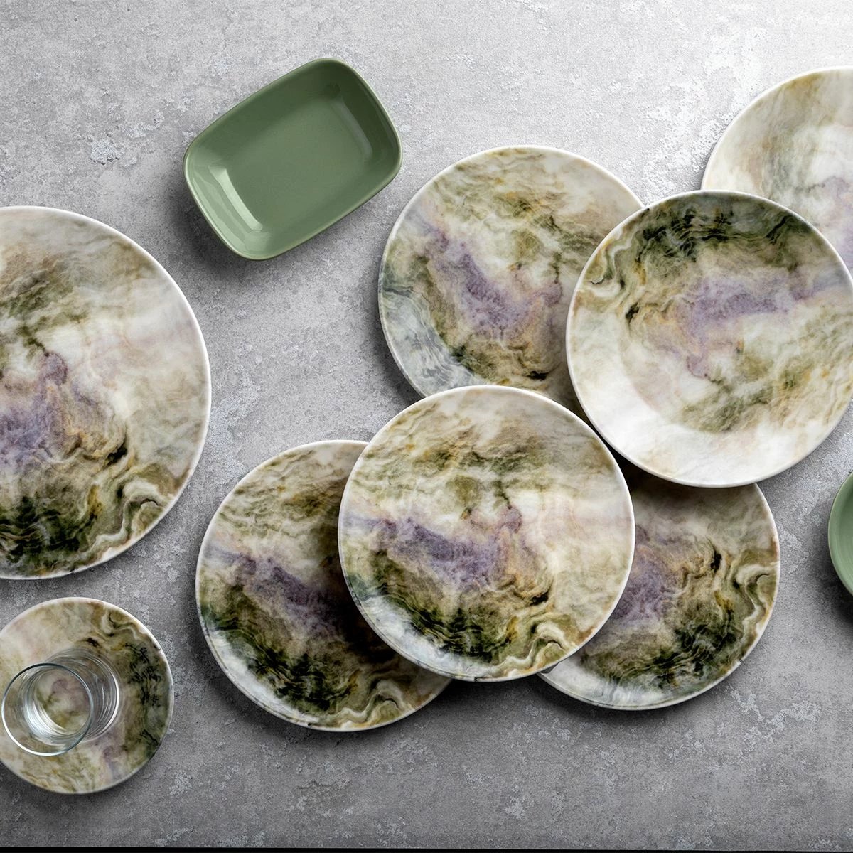 Set mëngjesi 25 copë, Hermia Concept, 58KKT000128