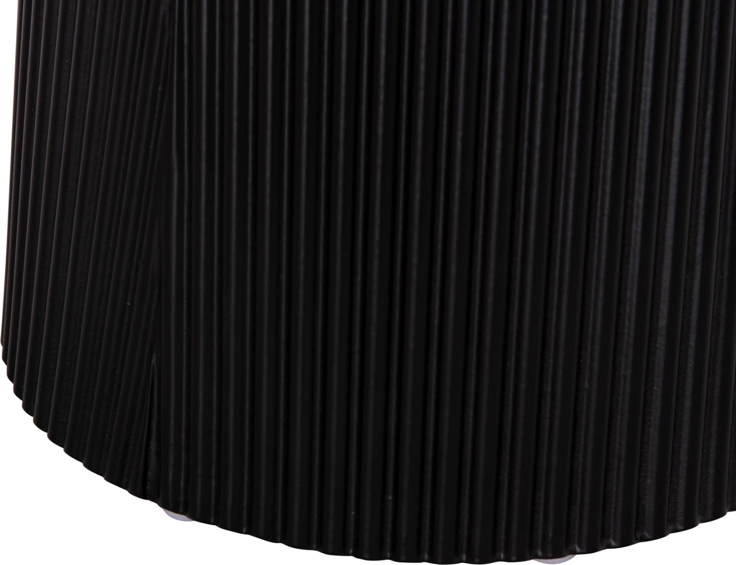 Tavolinë anësore DENTON FH18023.01 MDF, ngjyrë druri natyral, bazë e zezë, Φ45x51.5H cm.