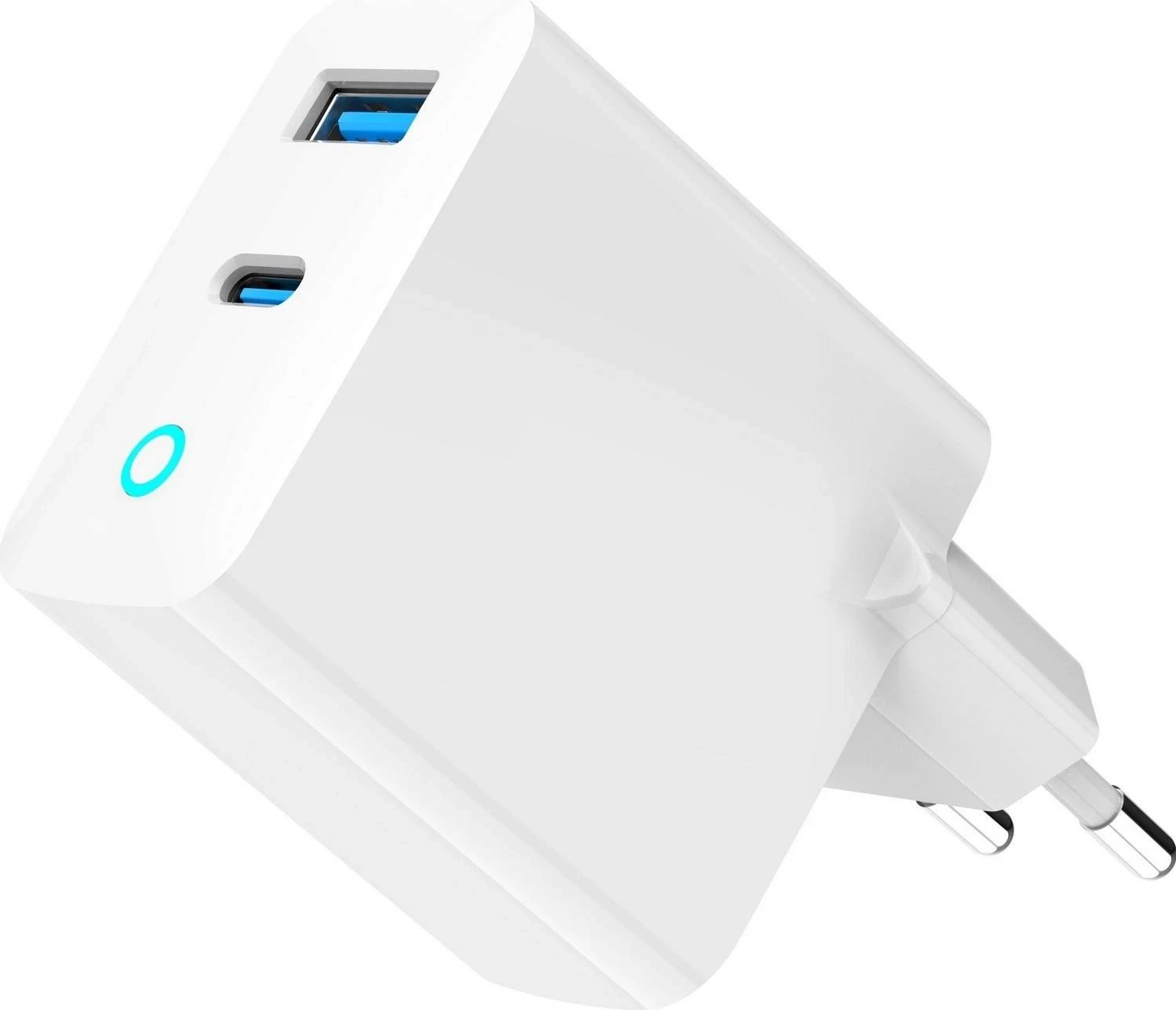 Karikues rrjeti Gembird TA-UC-PDQC30L-W-01, 2xUSB, QC3.0, Type-C, 30W, bardhë