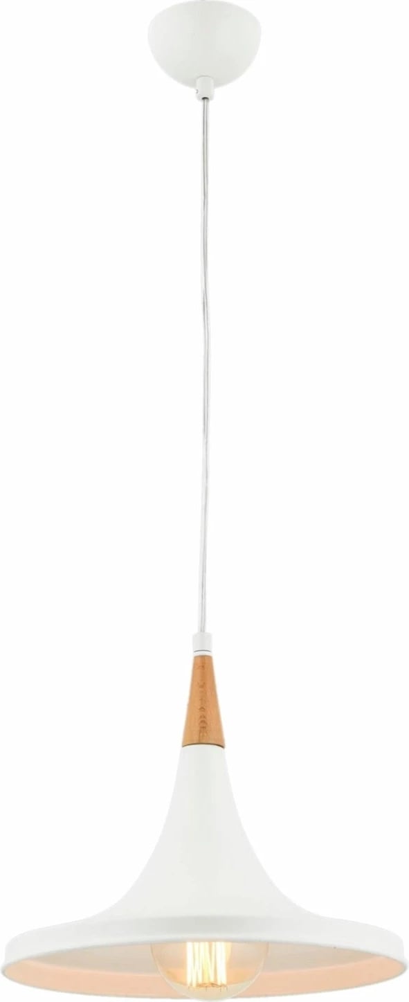 Llambë tavani Opviq, AV-4100-A6-BBY, metalike, ngjyrë e bardhë, stil skandinav