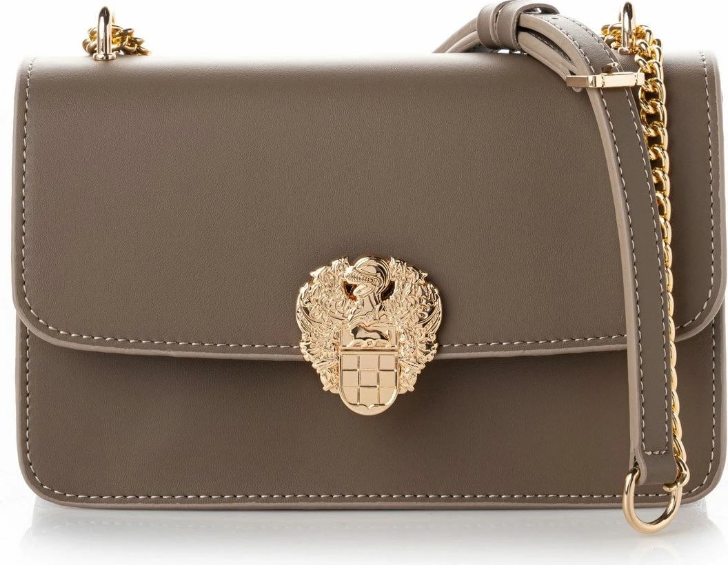 Çantë shpatulle, ngjyrë Dark Mink, Vince Camuto, Amore