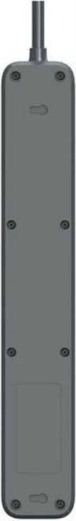 Prizë me mbrojtje Tracer Power Line+ TRALIS47027, 4 dalje + 3x USB A, 1.5m, Grafit