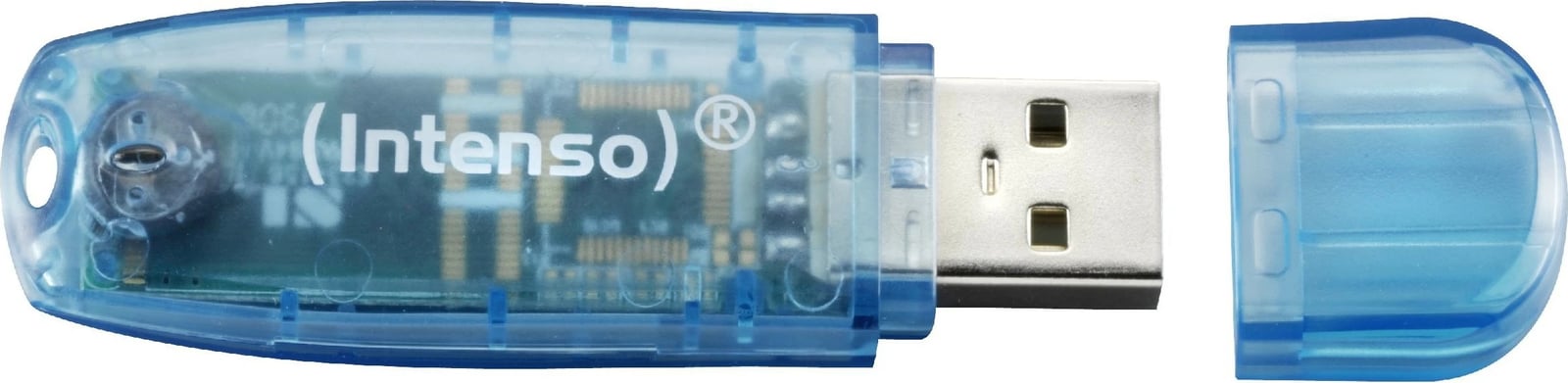 USB Intenso Rainbow Line, 4 GB, USB Type-A, 2.0, Blu