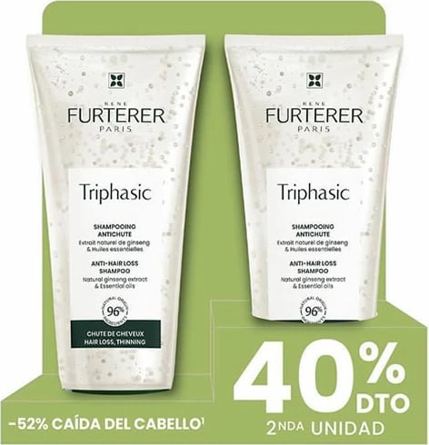 Shampon René Furterer Triphasic Anti-Hair Loss 2x200ml