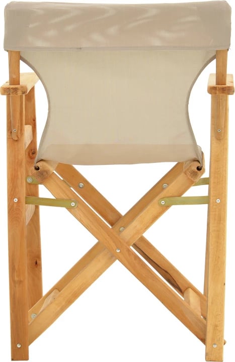 Karrige regjisori, dru ahu, ngjyrë natyrale - pëlhurë taupe e errët