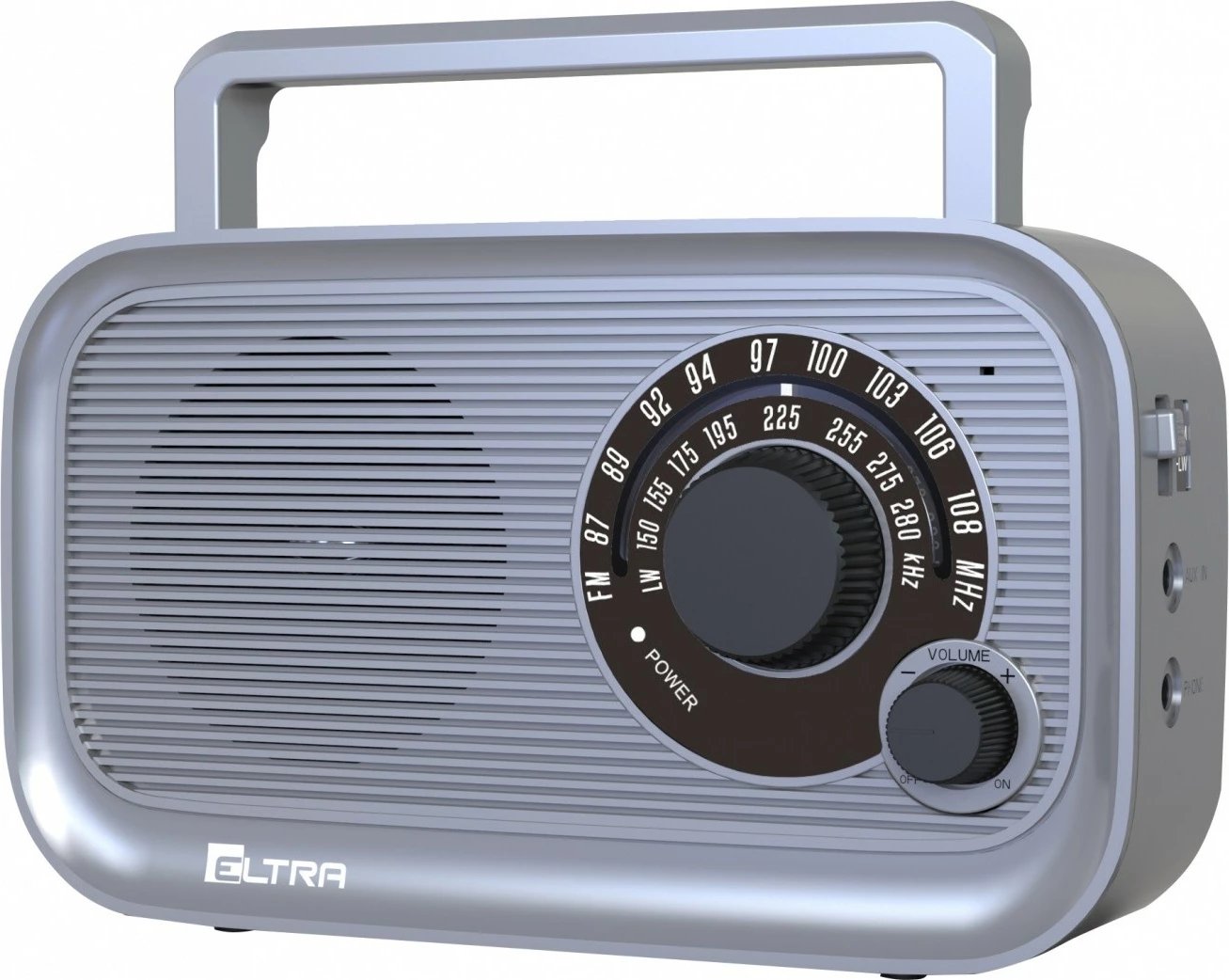 Radio Eltra HANIA, mono, FM/LW, gri