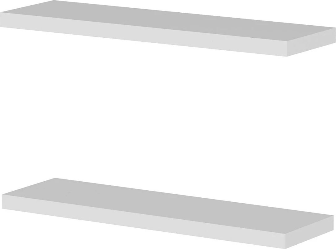 Raft muri Hanah Home, Gizli2, i bardhë, 80 cm