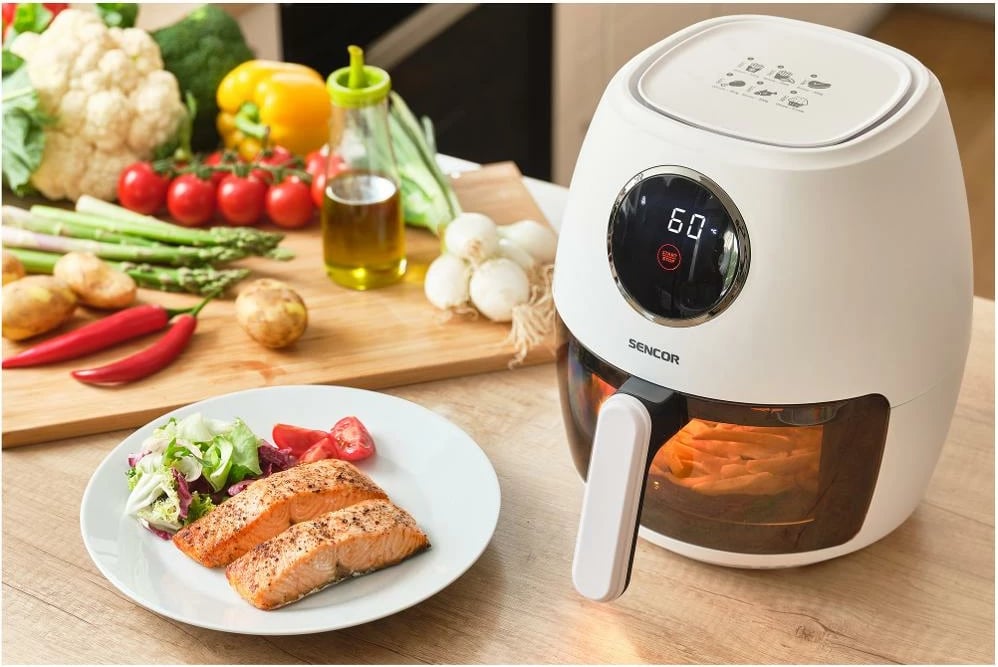 Fritezë Sencor SFR 5340WH, 3.5l e bardhë