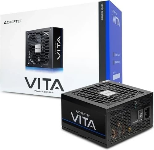 Kasë furnizimi Chieftec Vita BPX-750-S, 750W, 80 PLUS Bronze, e zezë