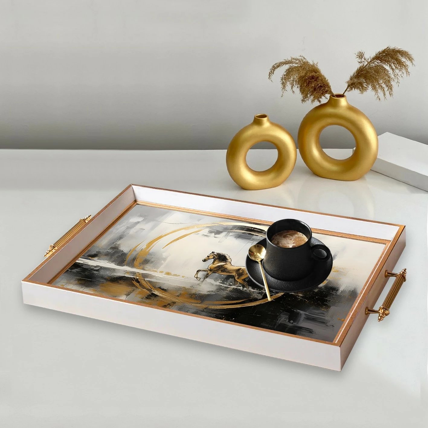 Tabaka prej qelqi, dizajn Aberto, TPB9830, shumëngjyrëshe