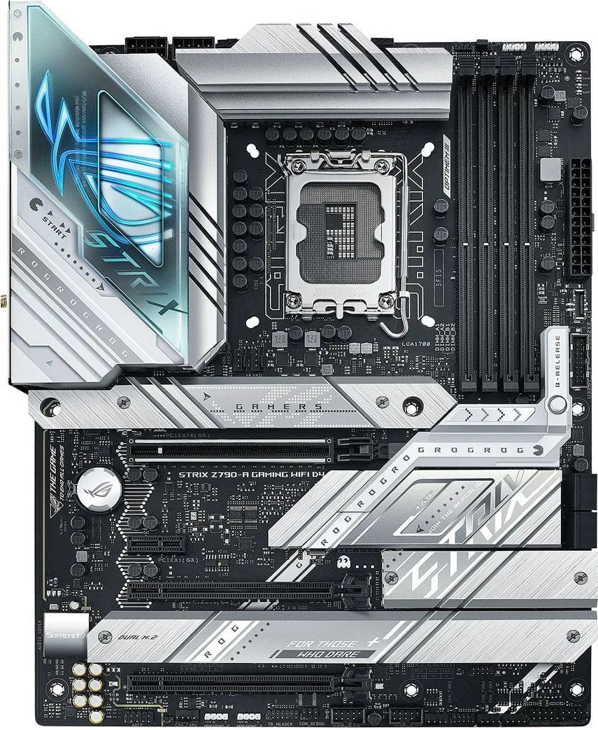 Pllakë amë ASUS ROG STRIX Z790-A GAMING WIFI D4, LGA 1700, ATX Pllakë amë ASUS ROG STRIX Z790-A GAMING WIFI D4, LGA 1700, ATX