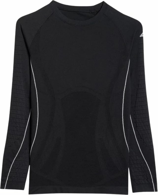 Maicë termoaktive për femra 4f, e zezë