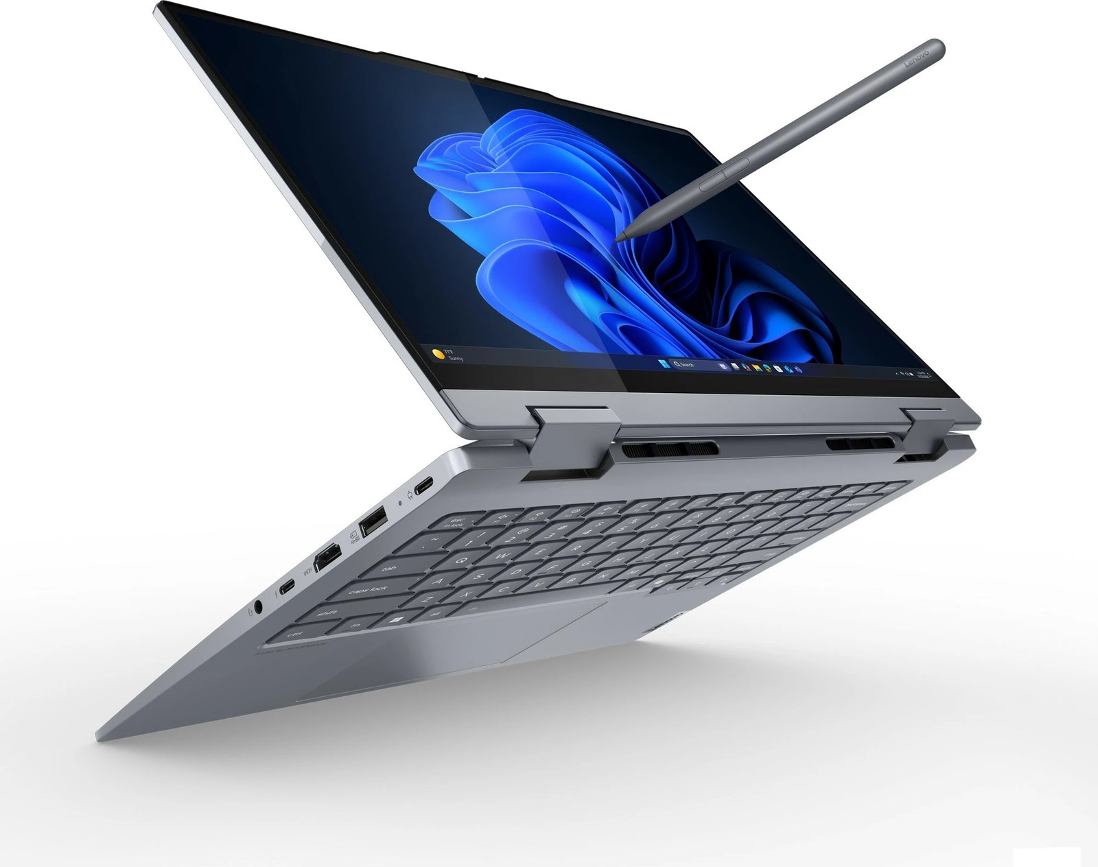 Kompjuter Lenovo ThinkBook 14 2-in-1 G5 IAU, Intel Core Ultra 5, 16GB RAM, 512GB SSD, Windows 11 Pro, Luna Grey