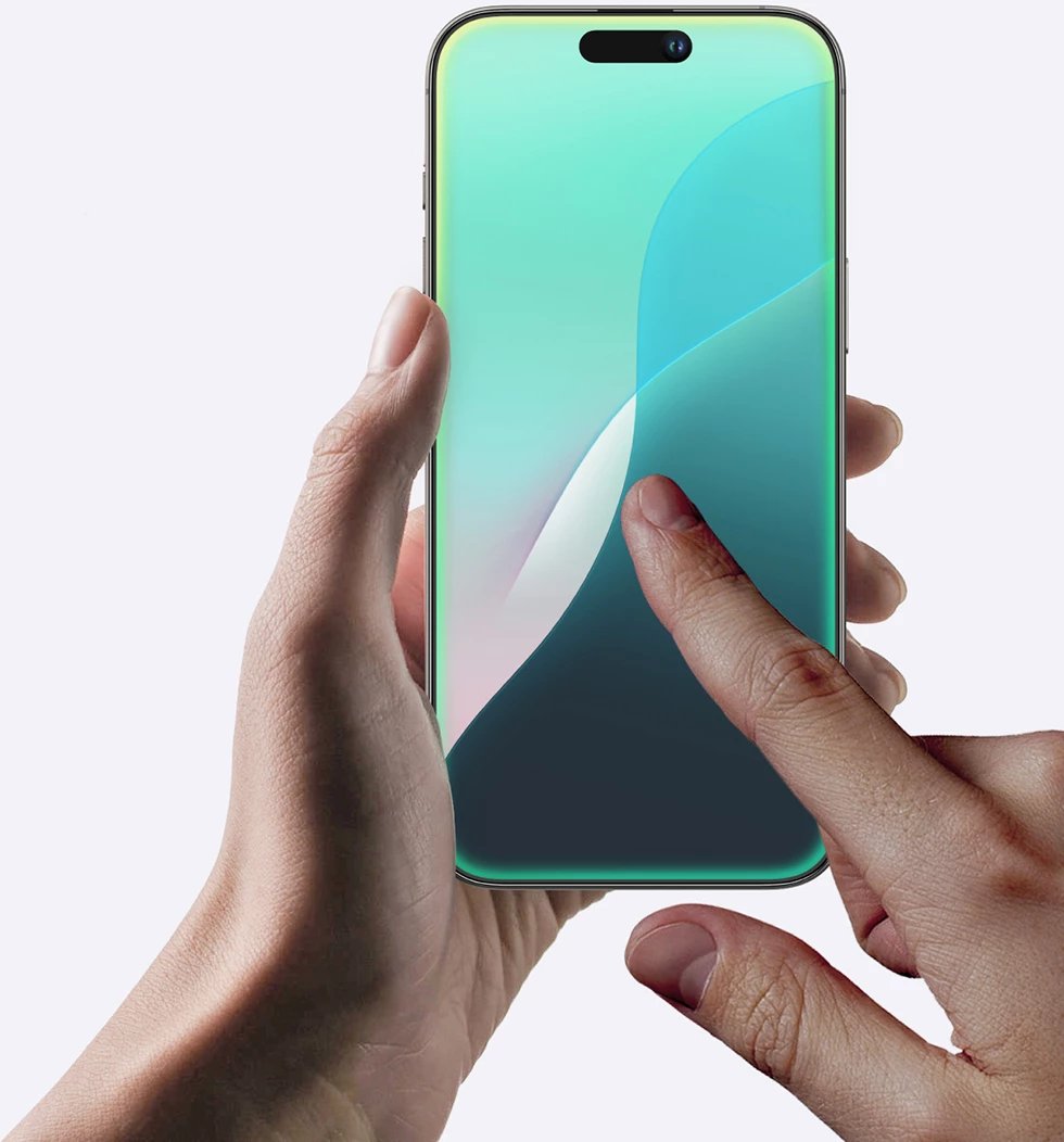 Xham i temperuar AmazingThing Radix Matte Glass për iPhone 16 Plus, transparent/mat