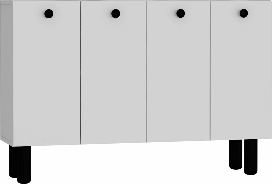 Konsol Skye Decor Ilay Bohem, e bardhë, e zezë