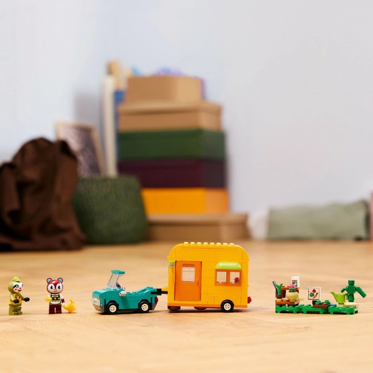 Set LEGO Animal Crossing 77054 Leif and His Caravan and Garden Shop, 263 pjesë