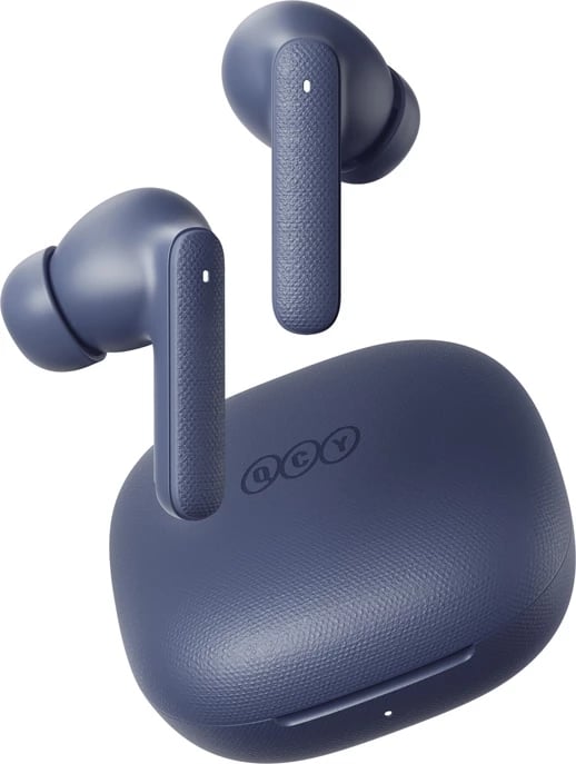 Kufje TWS QCY Buds T43 ANC, Bluetooth 5.3, IPX4, blu